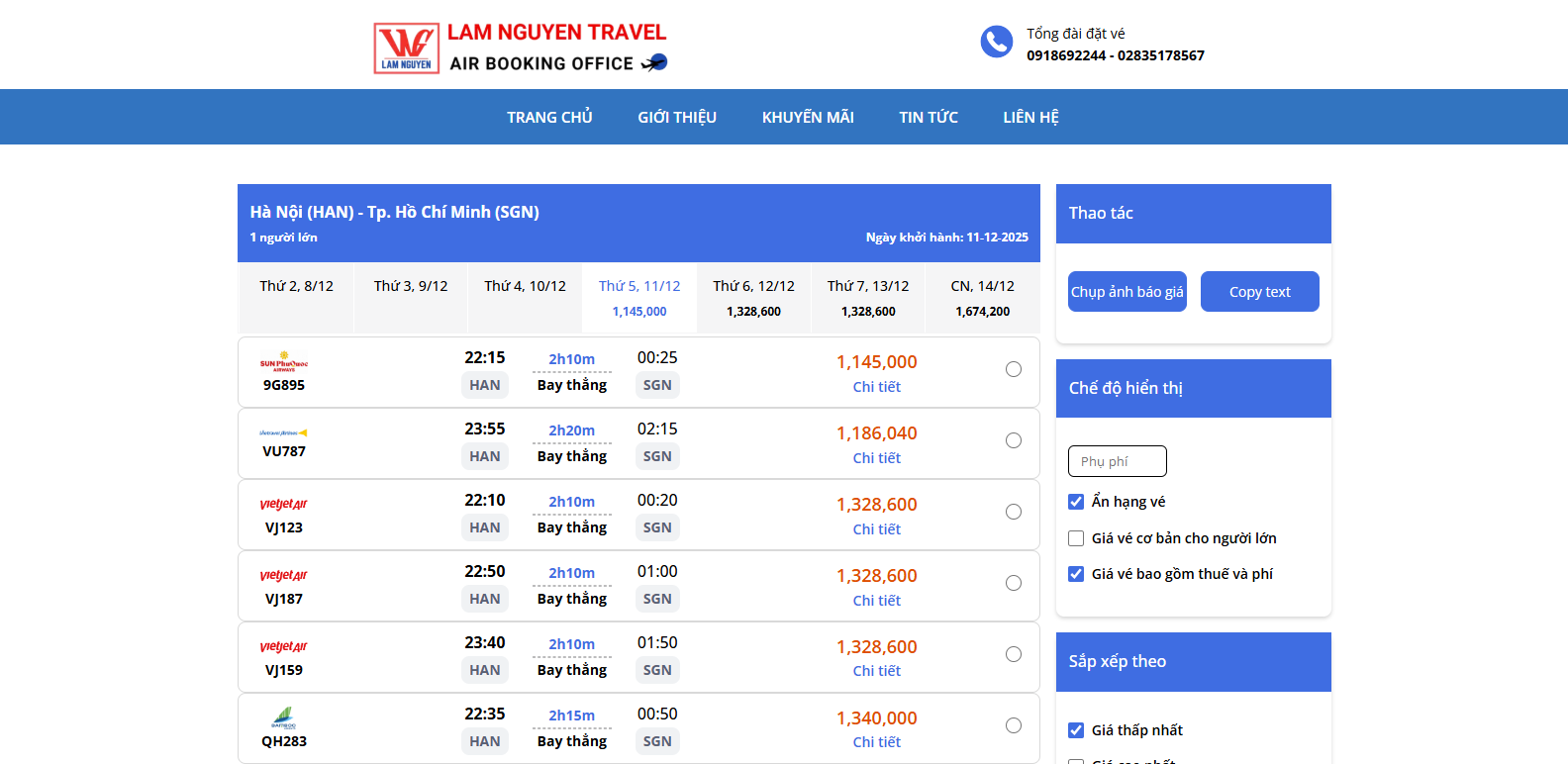 Danh-sách-chuyến-bay